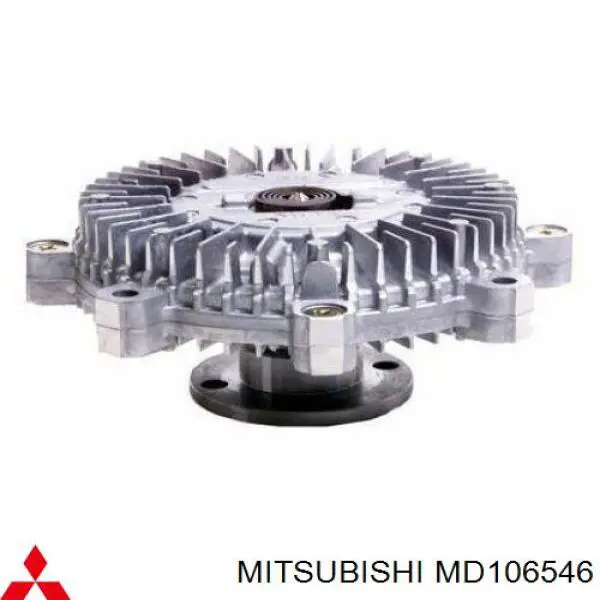 В'язкова муфта вентилятора Mitsubishi MD106546 ціна, від 43.10 USD
