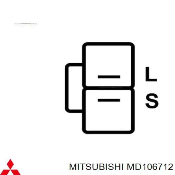 RD112208C Mitsubishi генератор