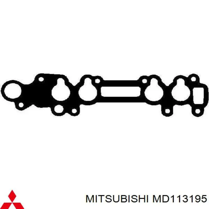Прокладка впускного колектора Mitsubishi Colt 2 (C1A) (Міцубісі Кольт)