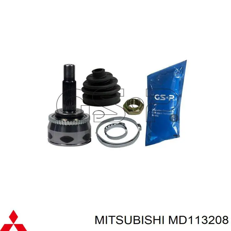 Клиновий ремінь Mitsubishi MD113208 ціна, від 16.36 USD