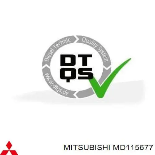 Ремінь генератора MD115677 Mitsubishi