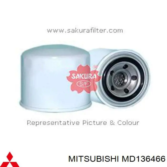 Фільтр масляний Mitsubishi MD136466