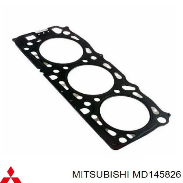 MD145826 Mitsubishi прокладка головки блока циліндрів (гбц)