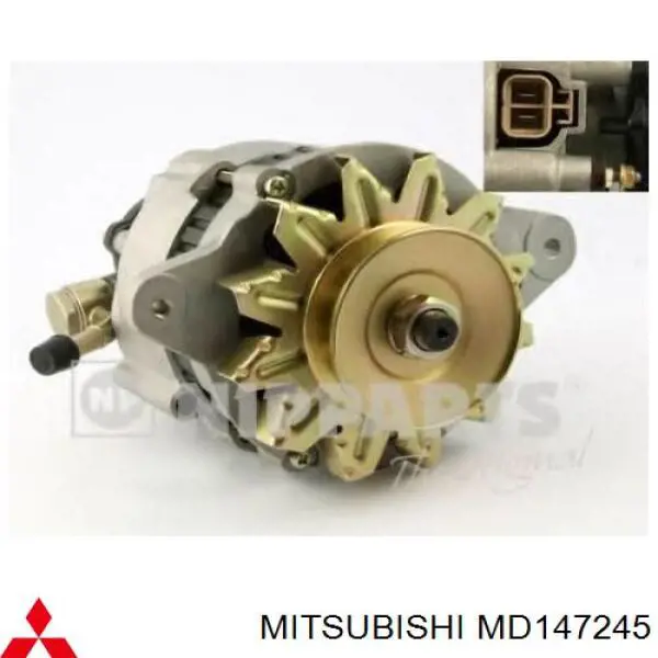 MD147245 Mitsubishi генератор