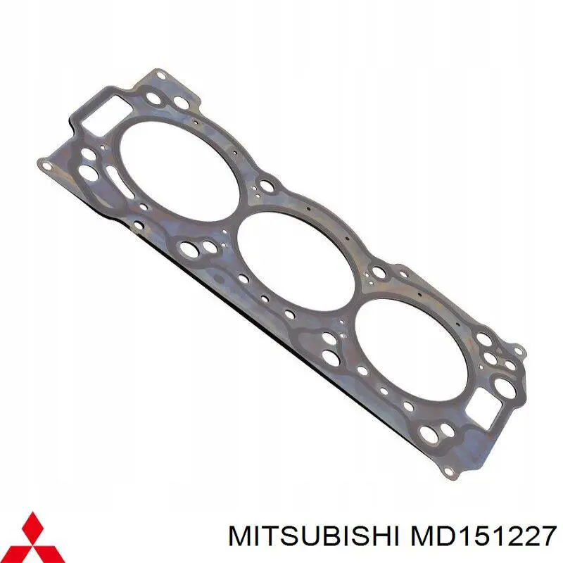 MD198202 Mitsubishi прокладка головки блока циліндрів (гбц)