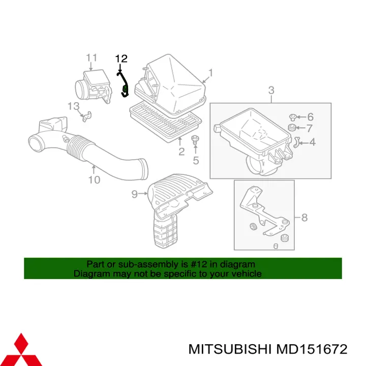  MD151672 Mitsubishi