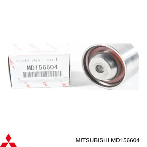 MD156604 Mitsubishi ролик ременя грм, паразитний