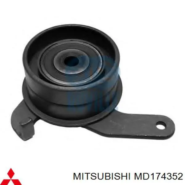 MD174352 Mitsubishi ролик натягувача ременя грм
