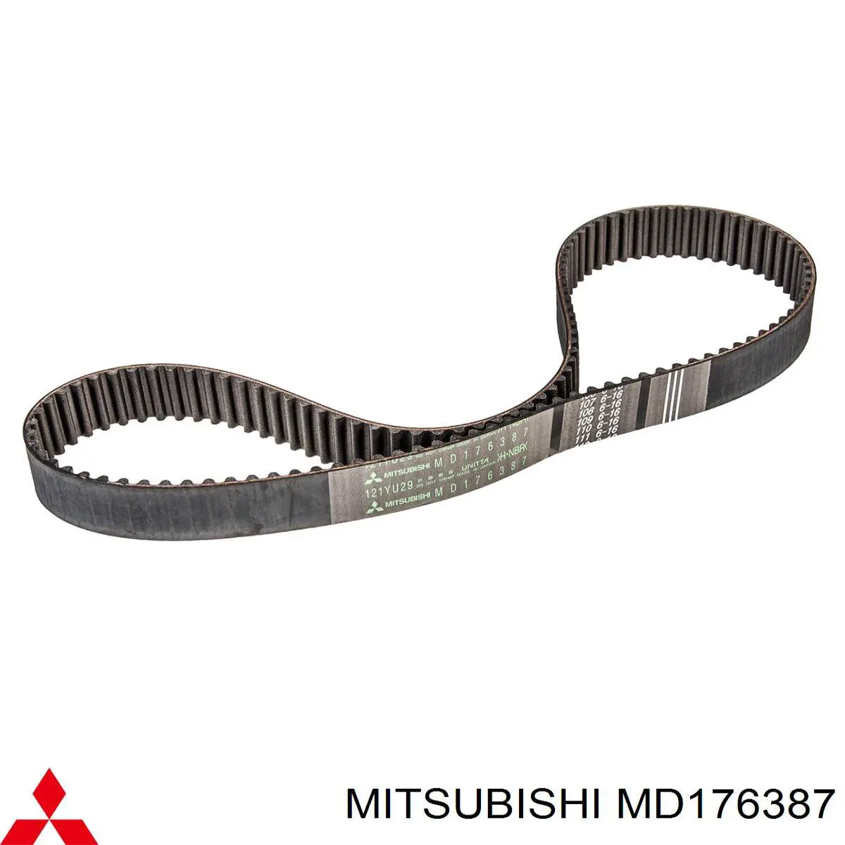 Купити MD176387 Mitsubishi Ремінь газорозподільного механізму