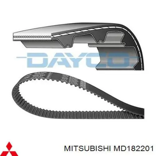 MD182201 Mitsubishi ремінь грм