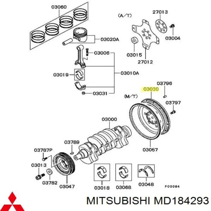  MD184292 Chrysler