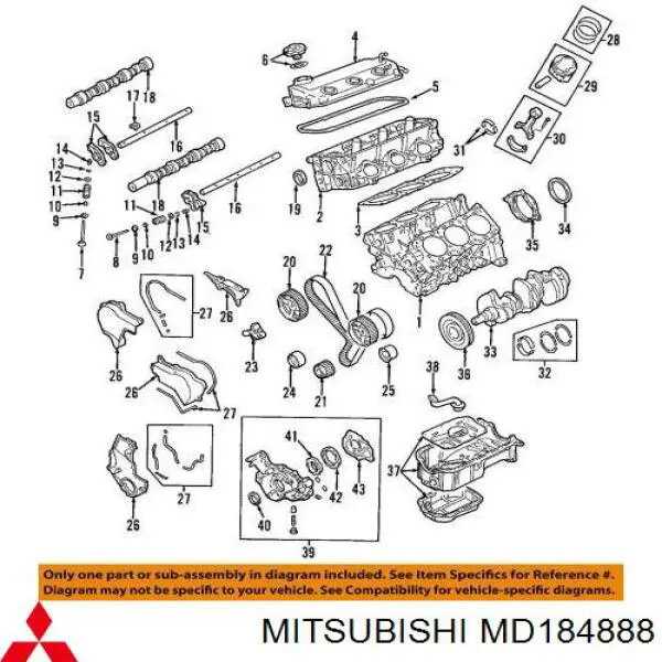  MD184888 Mitsubishi