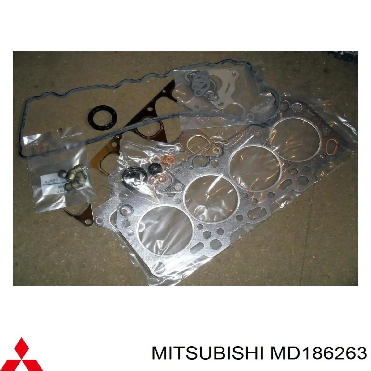 MD186263 Mitsubishi прокладка випускного колектора