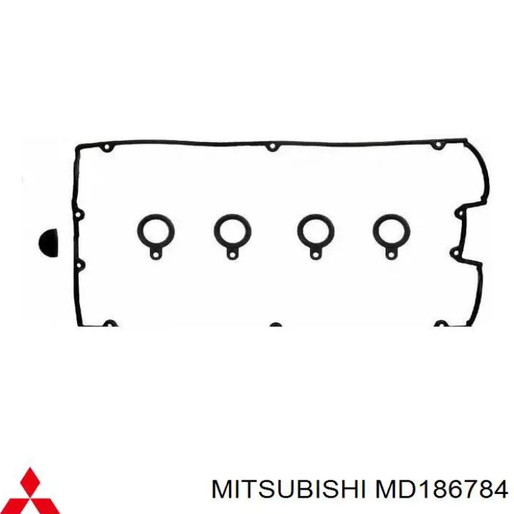MD186784 Mitsubishi Прокладка кришки клапанної 