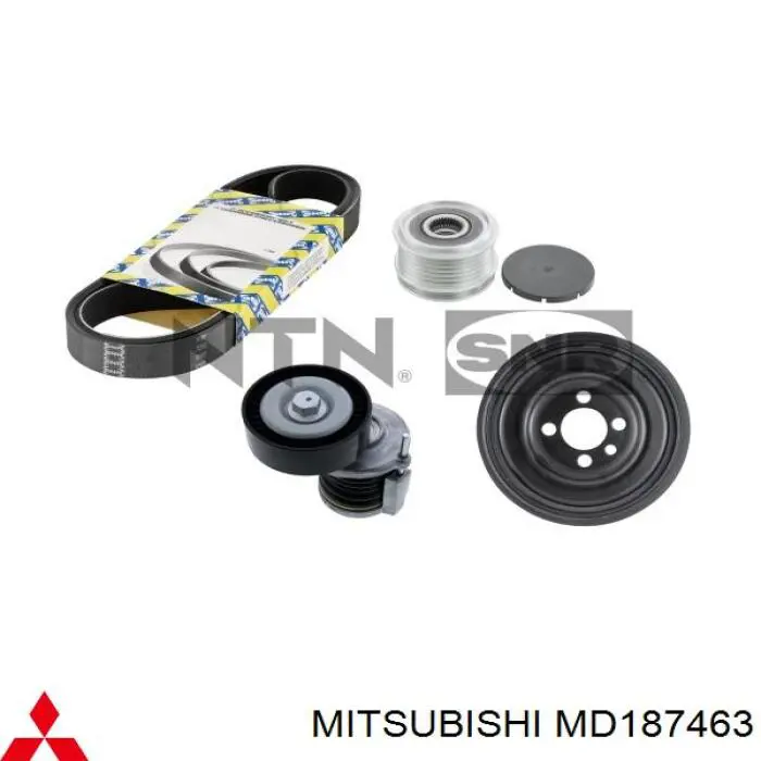 Клиновий ремінь Mitsubishi MD187463 ціна, від 10.52 USD