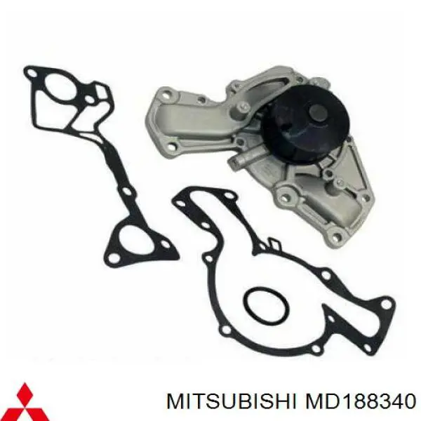 MD188340 Mitsubishi Насос охолодження
