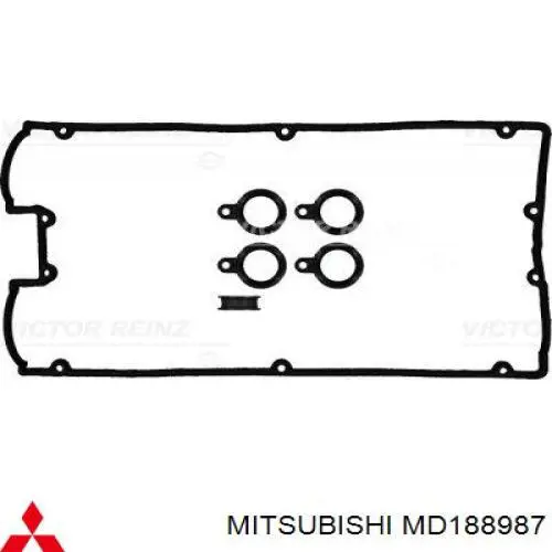 Прокладка впускного колектора Mitsubishi Colt 3 (C5A) (Міцубісі Кольт)