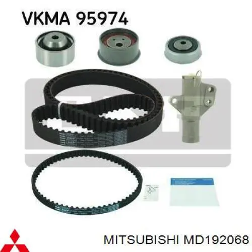 Ролик натягувача балансировочного ременя Mitsubishi MD192068 ціна, від 10.21 USD