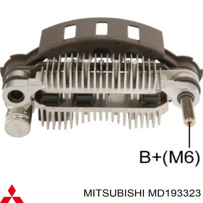 Генератор Mitsubishi MD193323 ціна, від 125.25 USD