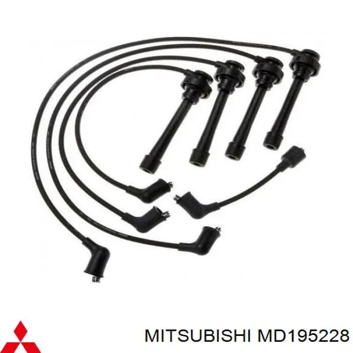 Дріт високовольтний, комплект MD195228 Mitsubishi