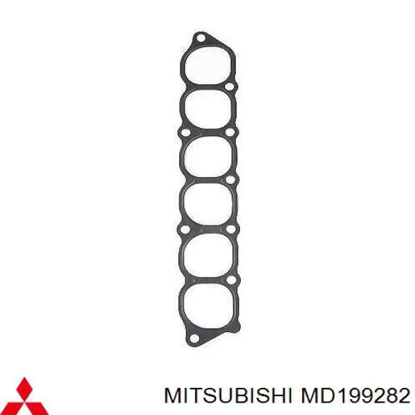 MD199282 Mitsubishi прокладка впускного колектора, верхня