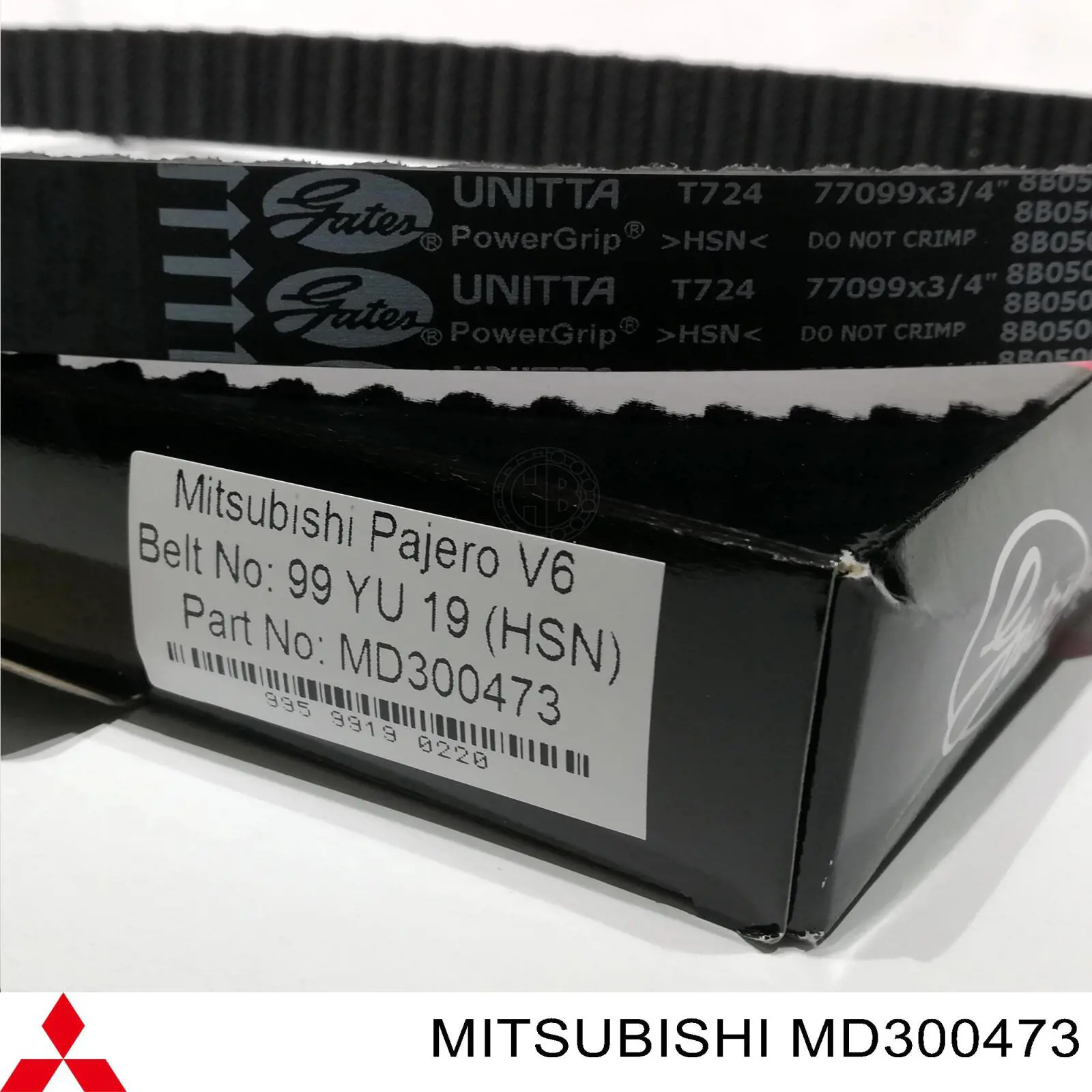 Ремінь балансувального вала Mitsubishi MD300473 ціна, від 16.41 USD