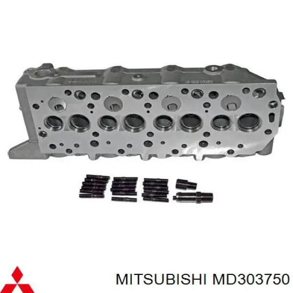 MD303750 Mitsubishi головка блока циліндрів (гбц)