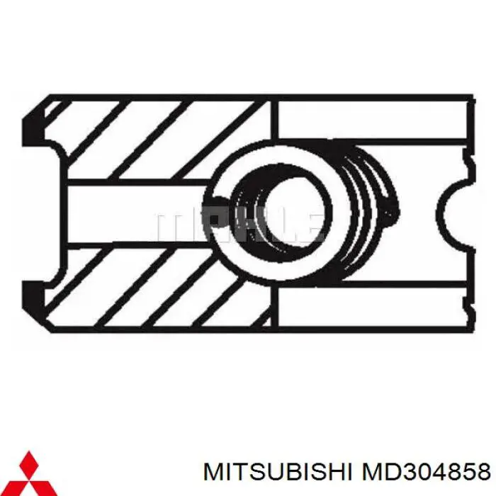  Mitsubishi MD304858 ціна, від 31.67 USD
