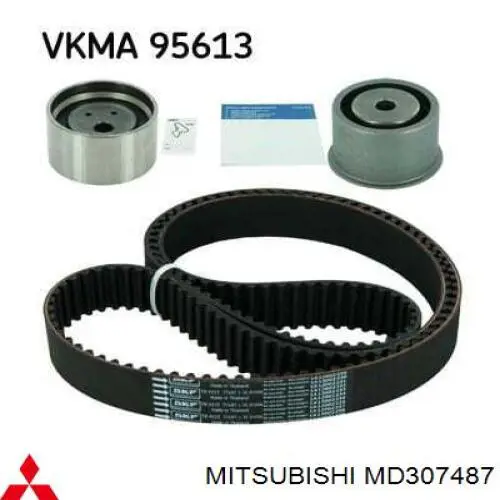 Купити MD307487 Mitsubishi Ремінь газорозподільного механізму