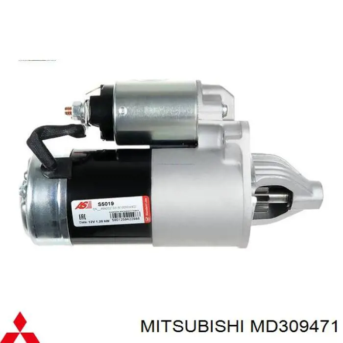 Стартер MD309471 Mitsubishi