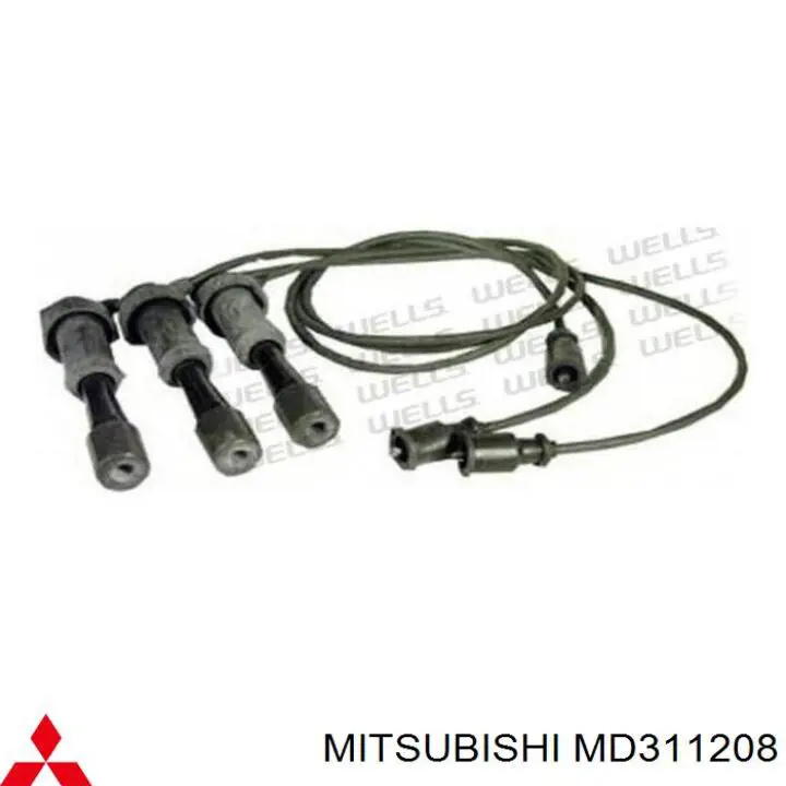MD311208 Mitsubishi дріт високовольтні, комплект