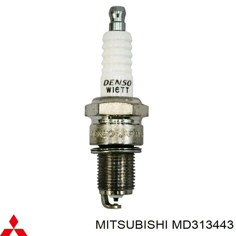 Свічки автомобільні Mitsubishi MD313443 ціна, від 10.92 USD
