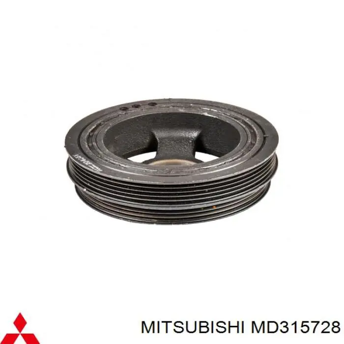 Шків колінвала (демпфер ) Mitsubishi MD315728 ціна, від 51.07 USD