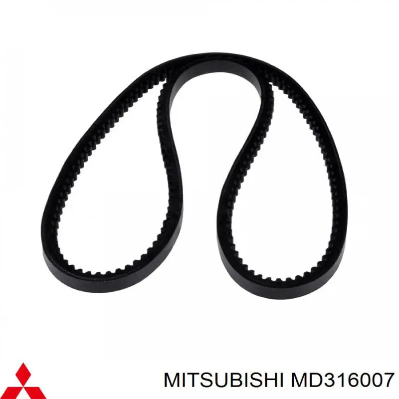 Клиновий ремінь Mitsubishi MD316007 ціна, від 5.07 USD