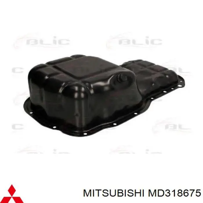 MD318675 Mitsubishi піддон масляний картера двигуна