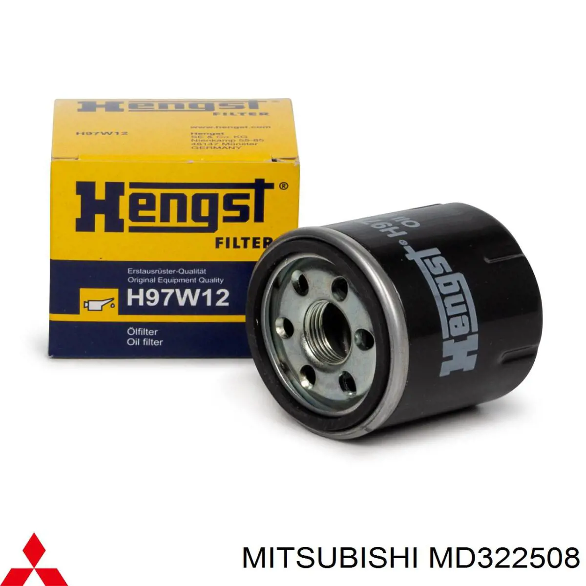 Масляний фільтр двигуна Mitsubishi MD322508 ціна, від 5.20 USD