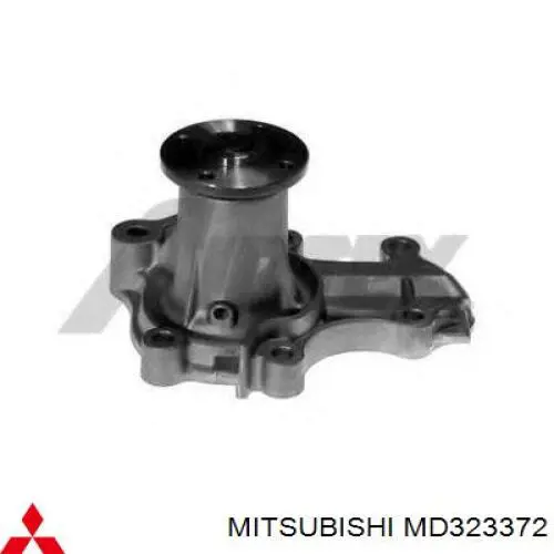 Помпа охолодження Mitsubishi MD323372 ціна, від 25.10 USD