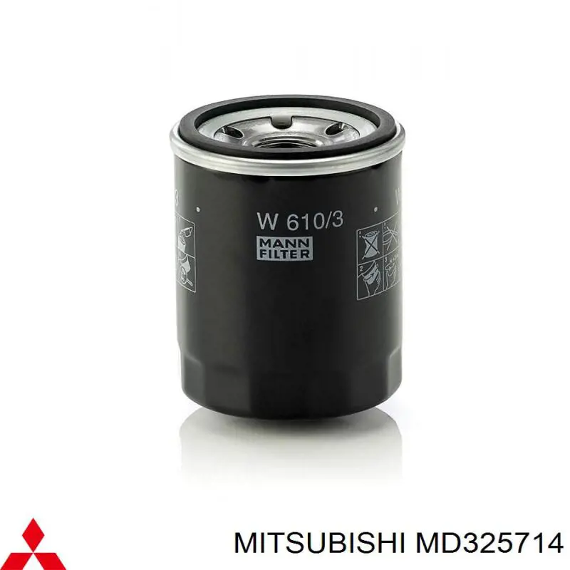 Купити MD325714 Mitsubishi Фільтр очищення масла відцентровий