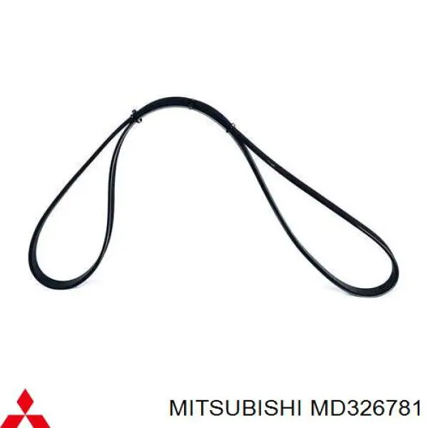 Ремінь приводний, агрегатів MD326781 Mitsubishi