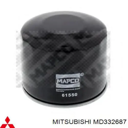 Купити MD332687 Mitsubishi Фільтр очищення масла відцентровий