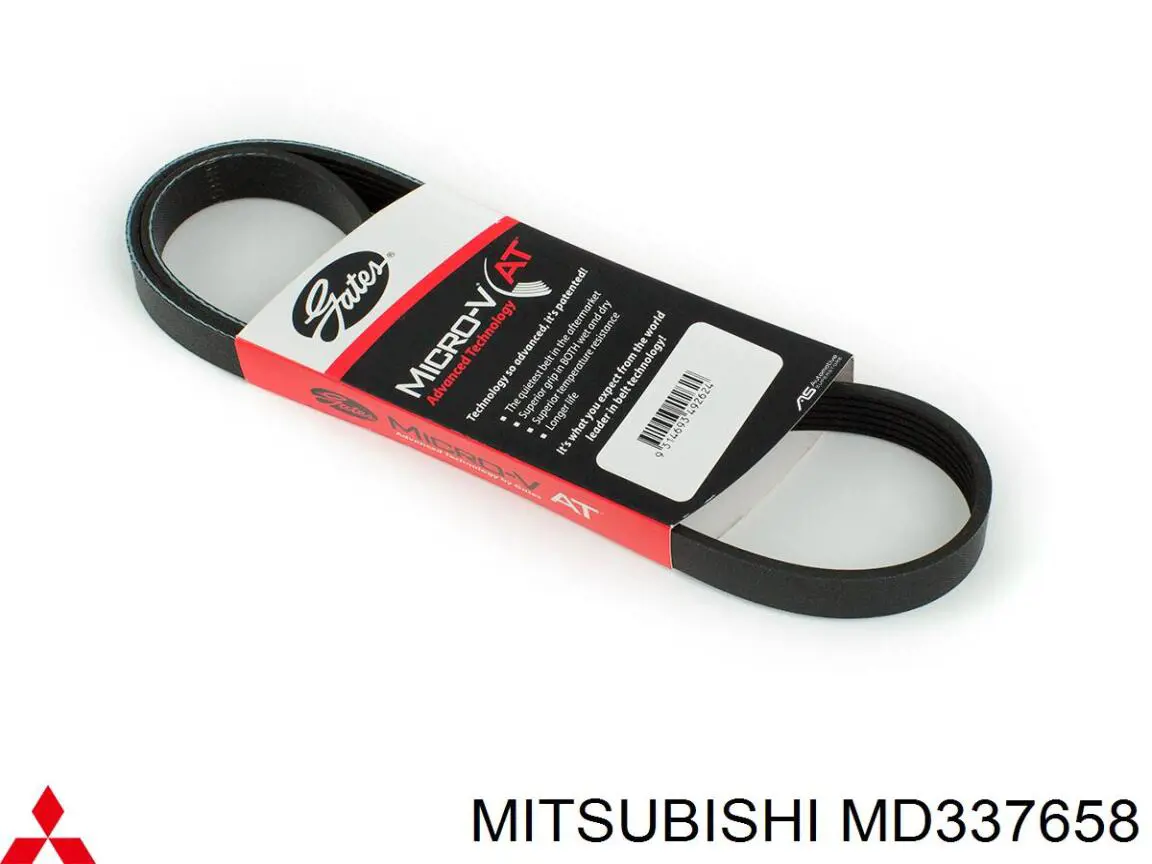 Купити MD337658 Mitsubishi Ремінь генератора