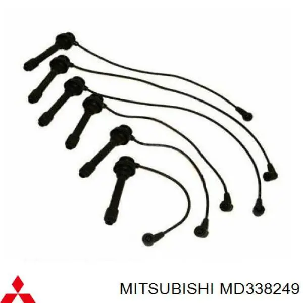 Дроти запалювання Mitsubishi MD338249 ціна, від 36.90 USD