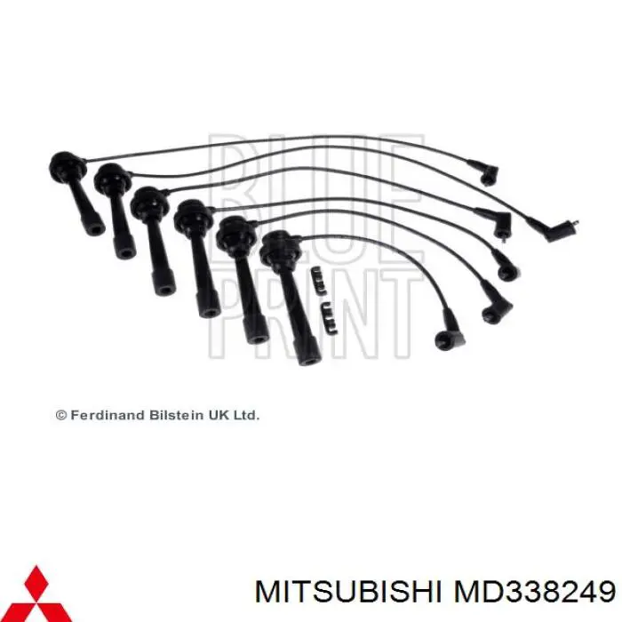 MD338249 Mitsubishi дріт високовольтні, комплект