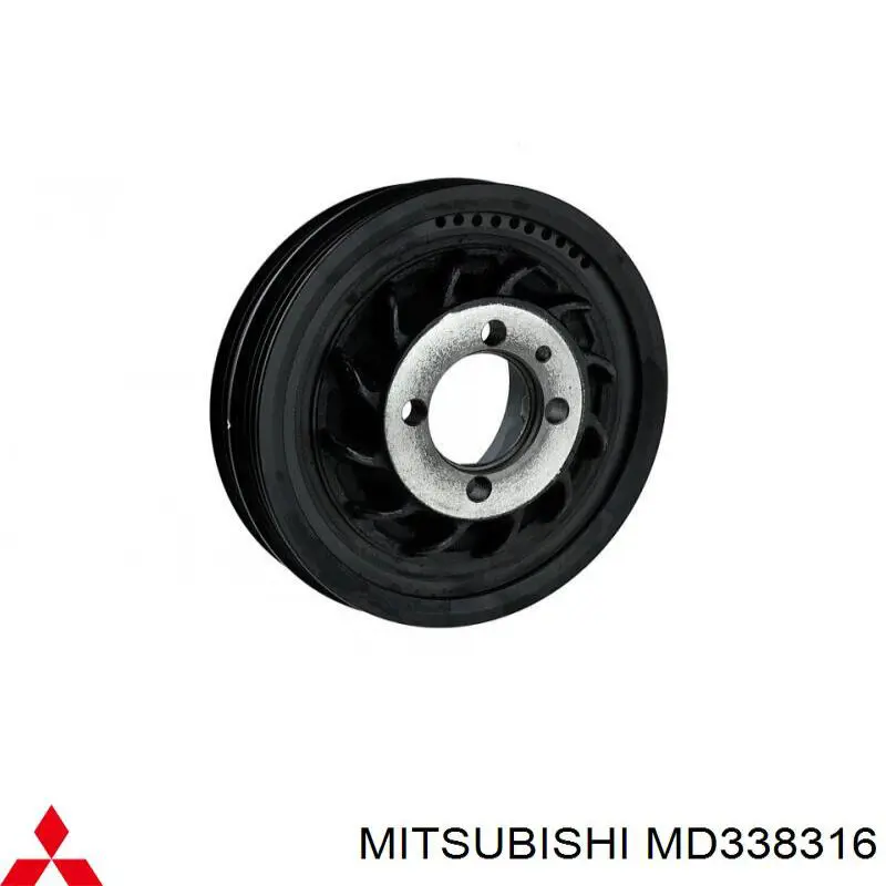 Купити MD338316 Mitsubishi Шків колінчастого вала