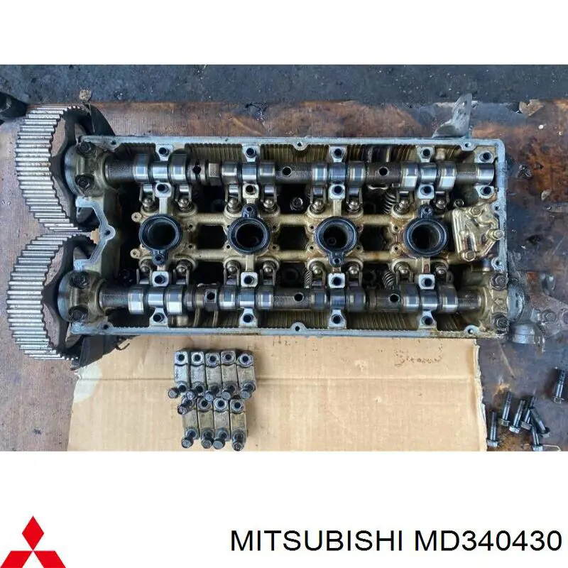 MD340430 Mitsubishi головка блока циліндрів (гбц)