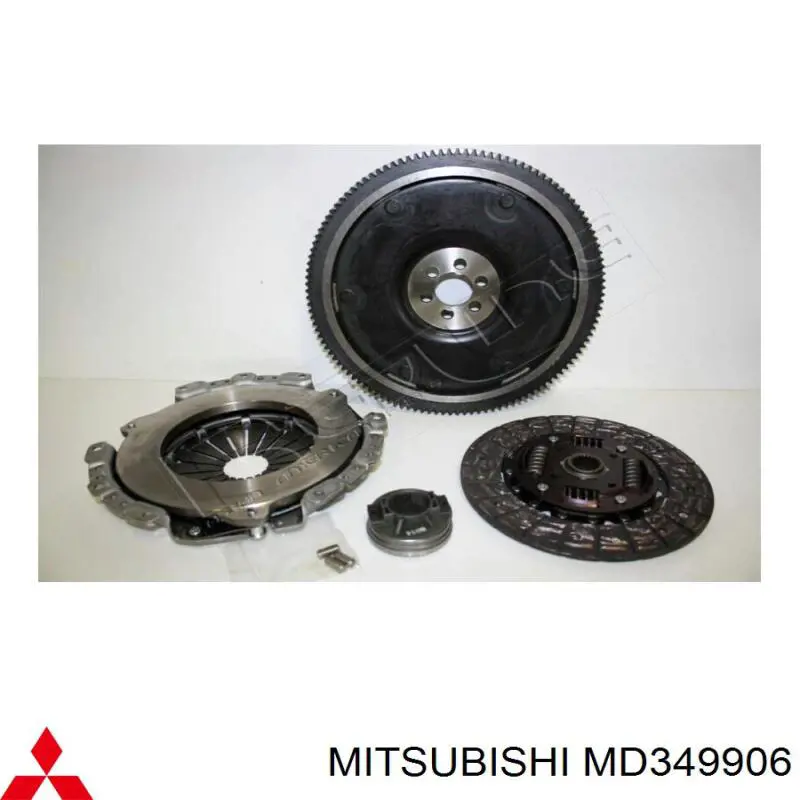 Маховик двигуна Mitsubishi Pajero 2 (V2W, V4W) (Міцубісі Паджеро)