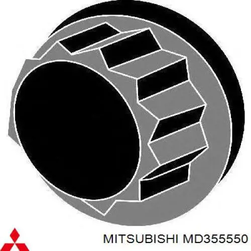Болт головки блока циліндрів, ГБЦ Mitsubishi MD355550 ціна, від 4.03 USD