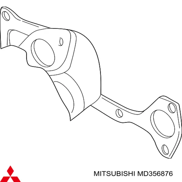 Прокладка водяної помпи Mitsubishi MD356876 ціна, від 4.07 USD