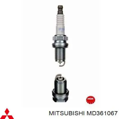 Свічки запалювання MD361067 Mitsubishi