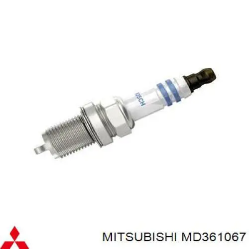 Свічки автомобільні Mitsubishi MD361067 ціна, від 17.20 USD